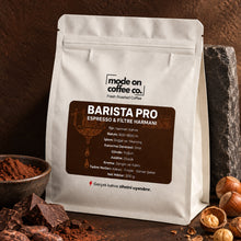 Görseli Galeri görüntüleyiciye yükleyin, Barista Pro – Filtre ve Espresso Harmanı – kakao, çikolata ve fındıkla kahve paketi – Mode On Coffee Co.