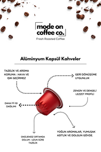 Italian Mode Nespresso Uyumlu Alüminyum Kapsül Kahve