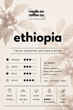Görseli Galeri görüntüleyiciye yükleyin, Ethiopia | Espresso ve Filtre Kahve - Mode On Coffee Co.
