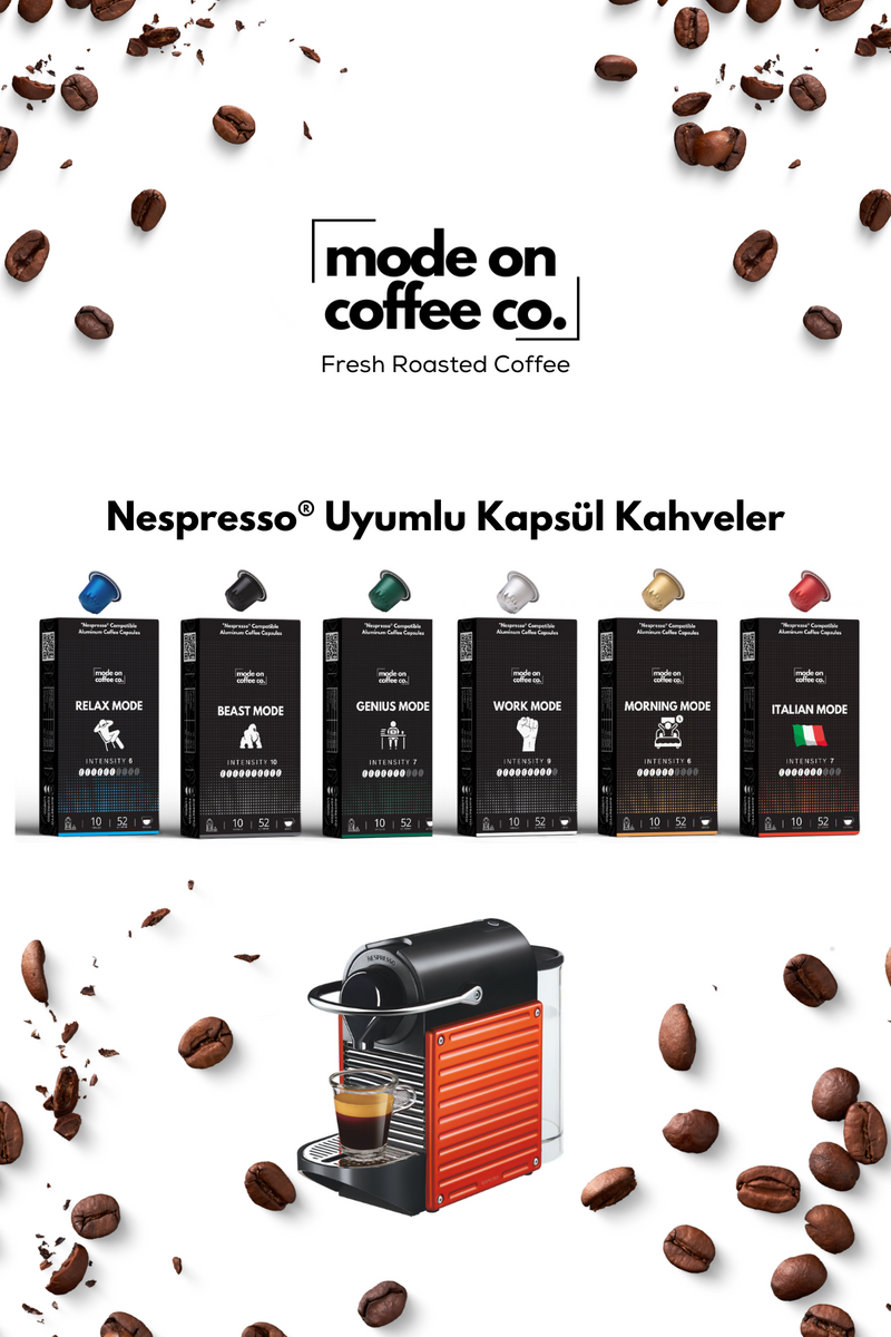 Nespresso Uyumlu Alüminyum Kapsül Kahve Tanışma Seti - 60 Adet – Mode ...