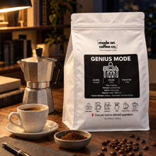Görseli Galeri görüntüleyiciye yükleyin, Genius Mode – Guatemala Filtre ve Espresso Kahve – 1 kg paket ile moka pot ve kahve fincanı – Mode On Coffee Co.
