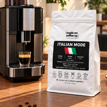 Görseli Galeri görüntüleyiciye yükleyin, Italian Mode – Filtre ve Espresso Harmanı – 1 kg paket ile tam otomatik kahve makinesinde espresso – Mode On Coffee Co.
