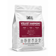Görseli Galeri görüntüleyiciye yükleyin, Velvet Harmony – Filtre ve Espresso Harmanı – 1 kg kahve paketi – Mode On Coffee Co.
